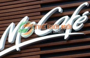 bảng quảng cáo chữ nổi