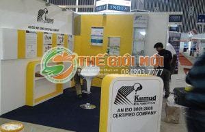 thi công gian hàng hội chợ