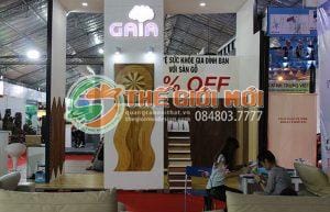 thi công gian hàng triển lãm