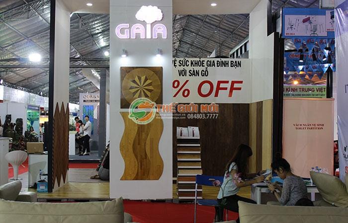 thi công gian hàng triển lãm