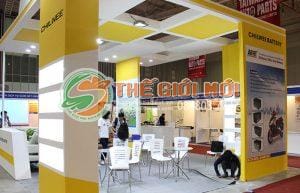 thiết kế gian hàng