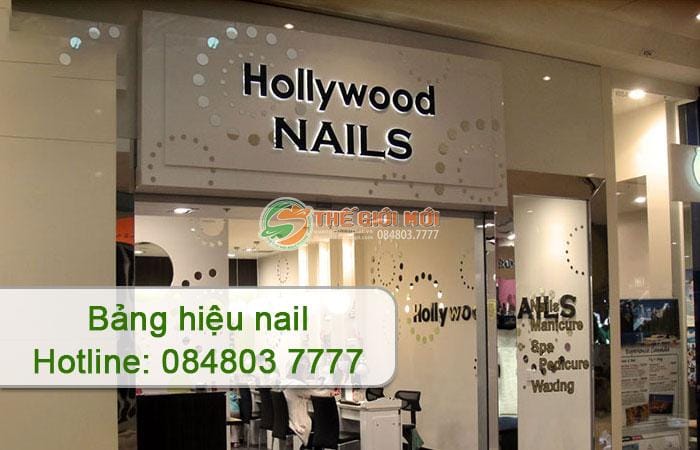 bảng hiệu nail