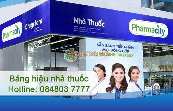 bảng hiệu nhà thuốc