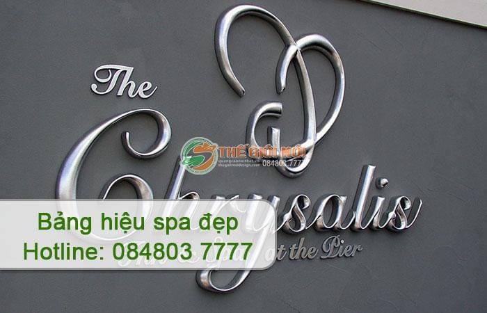 bảng hiệu spa đẹp