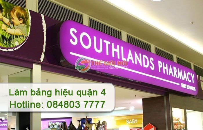 làm bảng hiệu quận 4