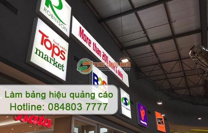 làm bảng hiệu quảng cáo