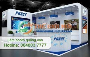 làm booth quảng cáo