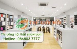thi công nội thất showroom