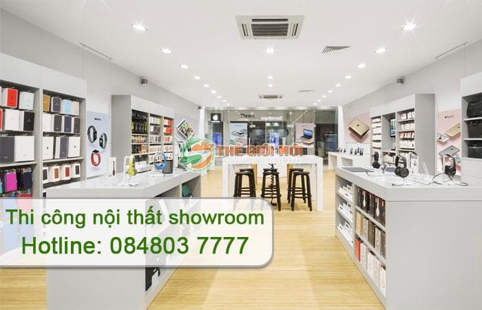 thi công nội thất showroom
