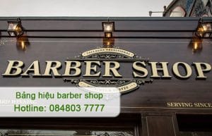 bảng hiệu barber shop