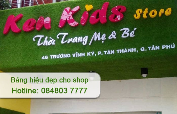 bảng hiệu đẹp cho shop