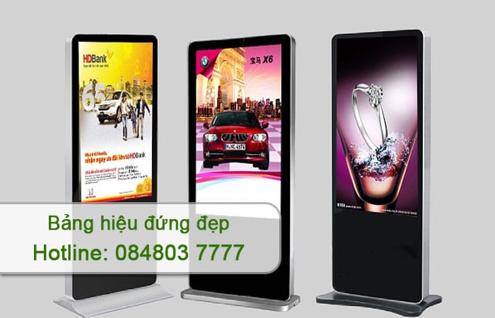 bảng hiệu đứng đẹp