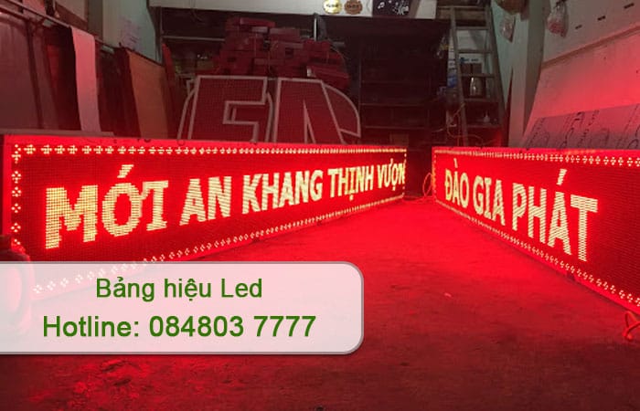 bảng hiệu led