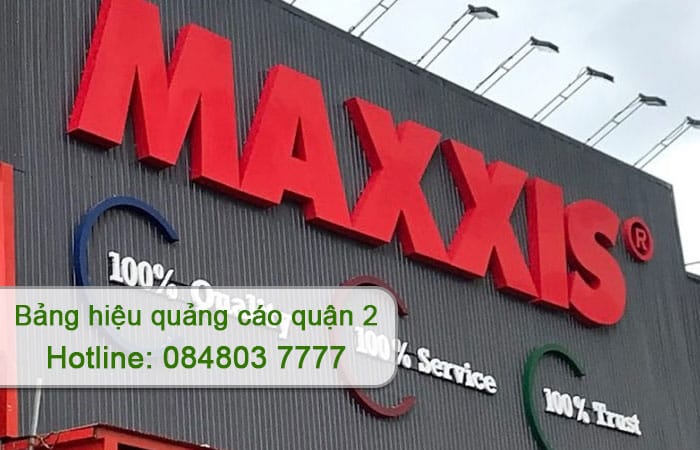 bảng hiệu quảng cáo quận 2