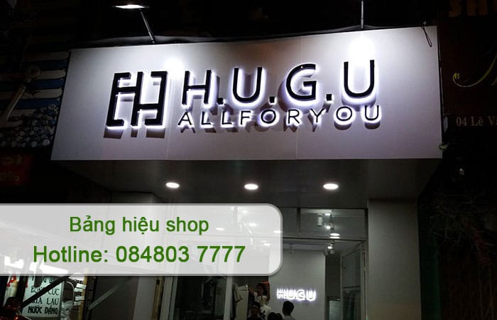 bảng hiệu shop