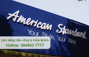 làm bảng hiệu công ty mica tphcm