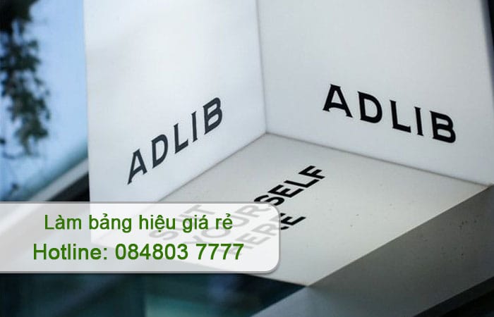 làm bảng hiệu giá rẻ