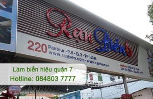 làm biển hiệu quận 7