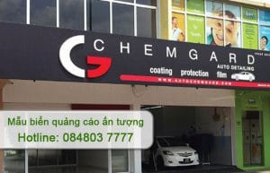 mẫu biển quảng cáo ấn tượng