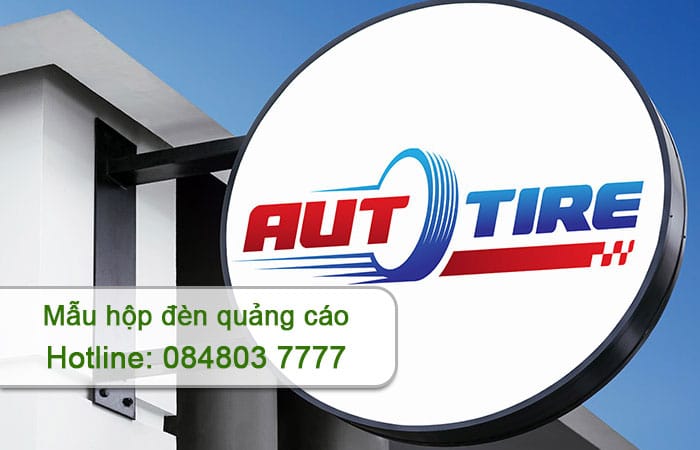 mẫu hộp đèn quảng cáo