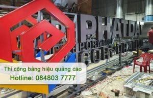 thi công bảng hiệu quảng cáo