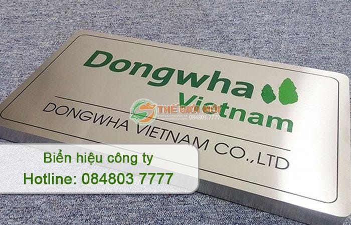 biển hiệu công ty