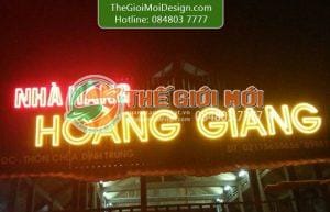 biển quảng cáo nhà hàng