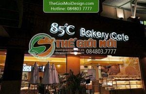 biển quảng cáo quán cafe