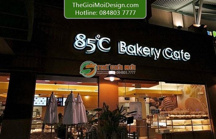 biển quảng cáo quán cafe