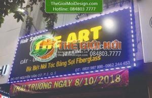 biển quảng cáo salon tóc
