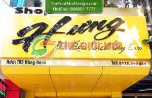 biển quảng cáo shop quần áo