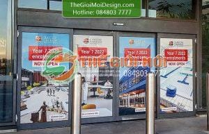 bảng hiệu quảng cáo đứng