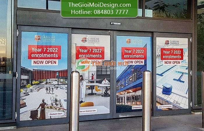 bảng hiệu quảng cáo đứng