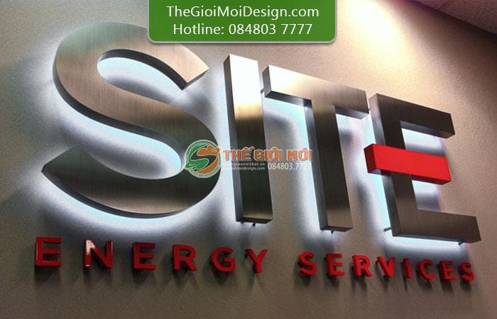biển quảng cáo chữ inox