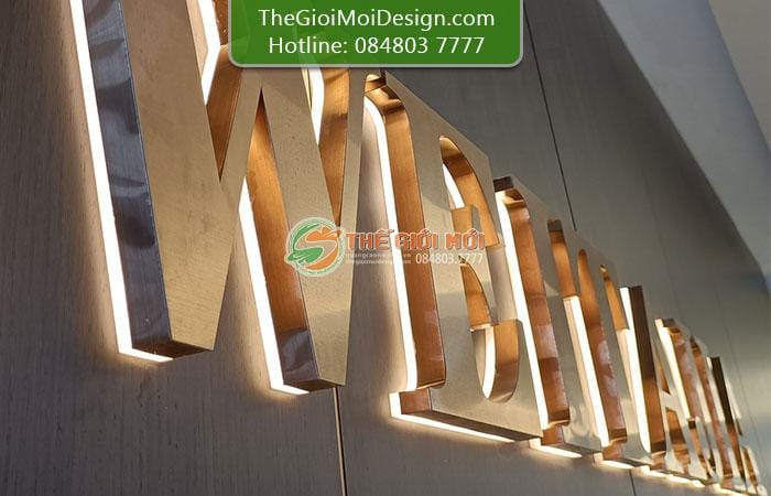 báo giá chữ inox