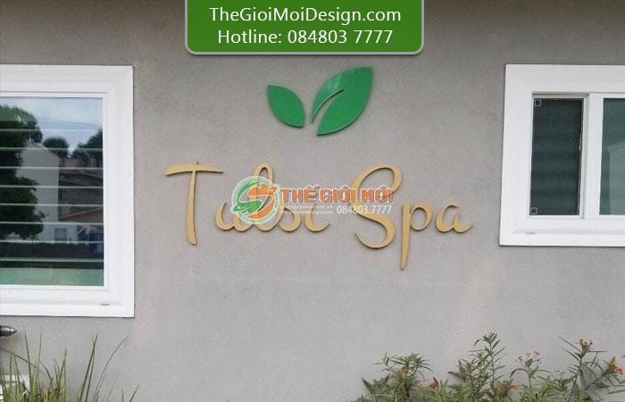 biển quảng cáo spa chăm sóc da