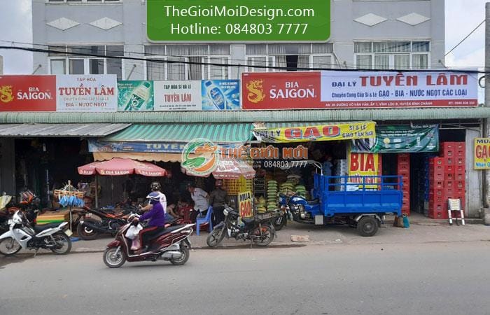 bảng hiệu tạp hóa