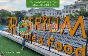 bảng hiệu tòa nhà