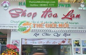 biển quảng cáo shop hoa