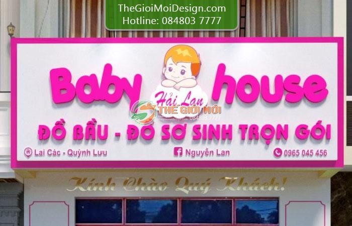 biển quảng cáo shop thời trang