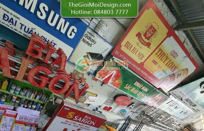 mẫu biển chữ nổi đẹp