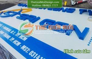 bảng mica công ty