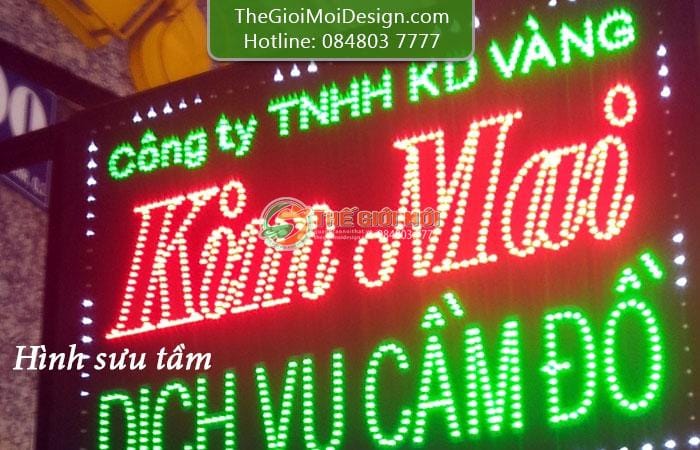 biển quảng cáo led