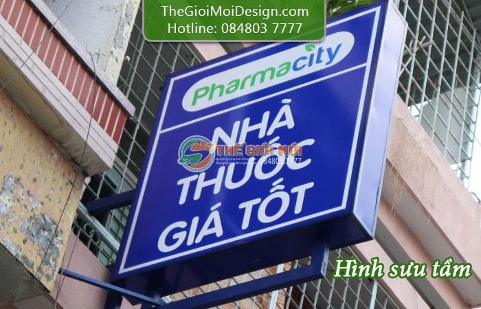 biển vẫy quầy thuốc tây đẹp