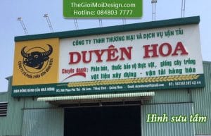 bảng hiệu cửa hàng vật tư nông nghiệp