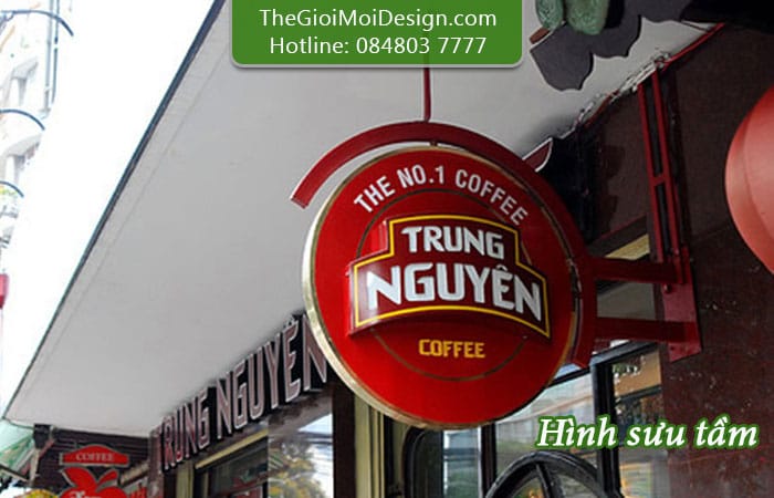 biển tròn quảng cáo