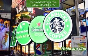 hộp đèn quảng cáo ngoài trời