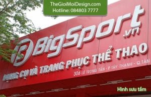 bảng hiệu shop thể thao