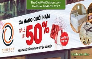 in băng rôn quảng cáo