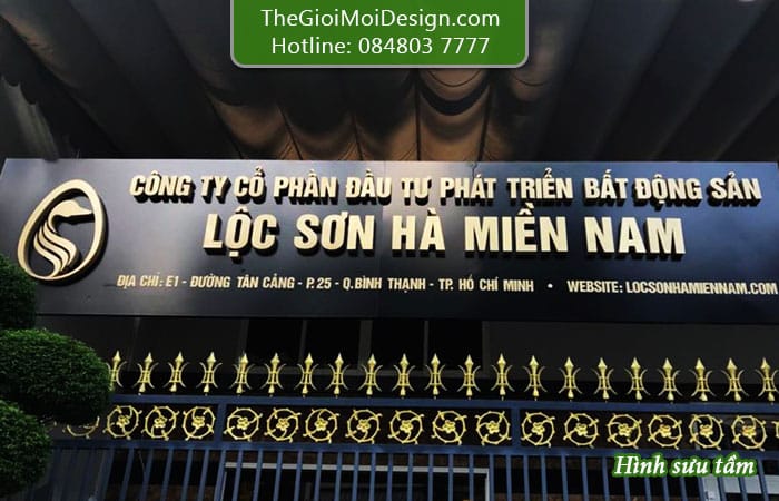 bảng hiệu bất động sản